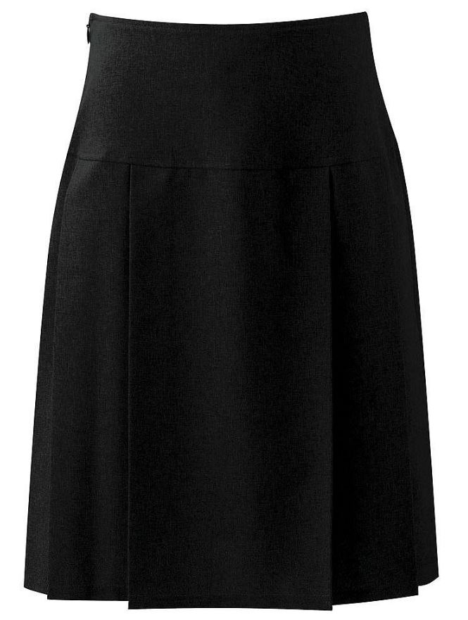 Black Pleated Skirt School Days Direct