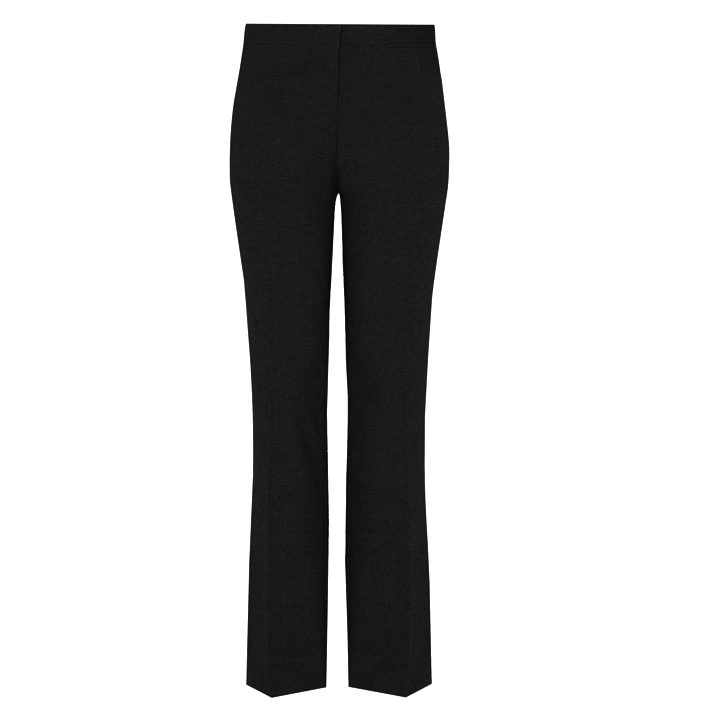 Listers Schoolwear Plus Size Girls School Trousers Slim Black School  Uniform | eBay