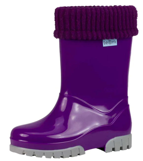 Roll Top Welly Boot - School Days Direct